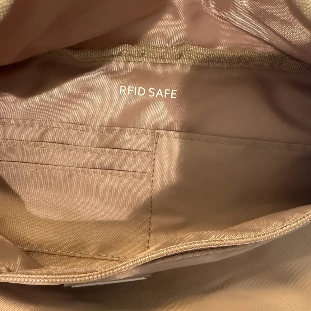 The Foldie Women's Beige Mini Bag - Picture 4 of 4